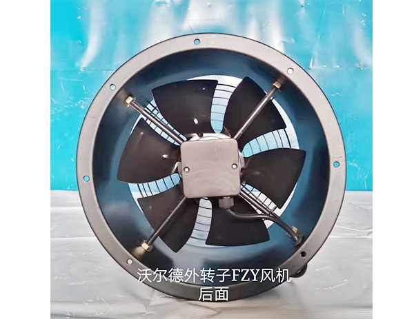 沃爾德外轉子FZY風機后面